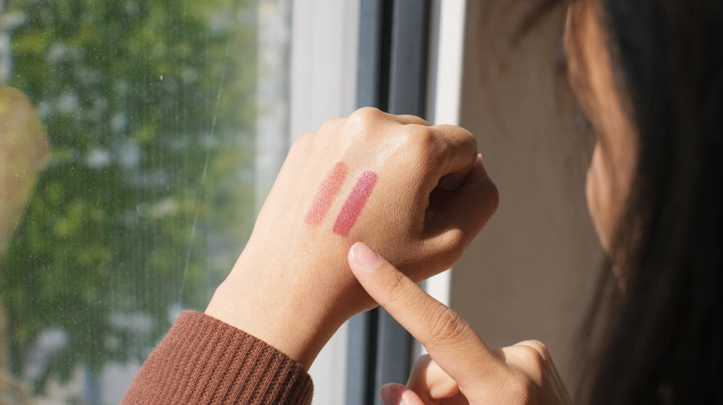Finding your undertone in daylight