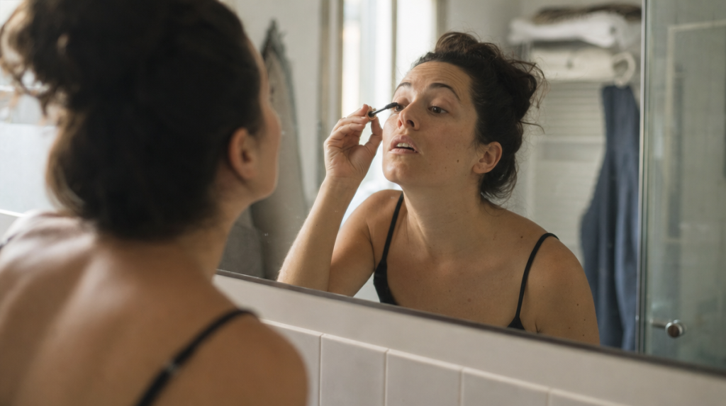 Why lashes go flat by noon